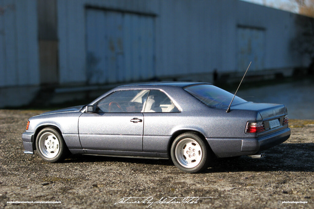 Mercedes-Benz C124 300CE AMG Scale Model by Sebastian Motsch