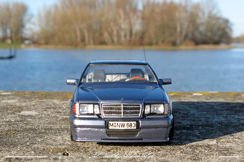 Mercedes-Benz C124 300CE AMG Scale Model by Sebastian Motsch