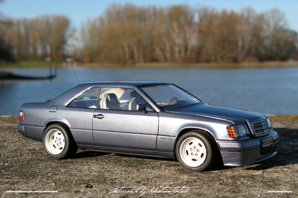 Mercedes-Benz C124 300CE AMG Scale Model by Sebastian Motsch