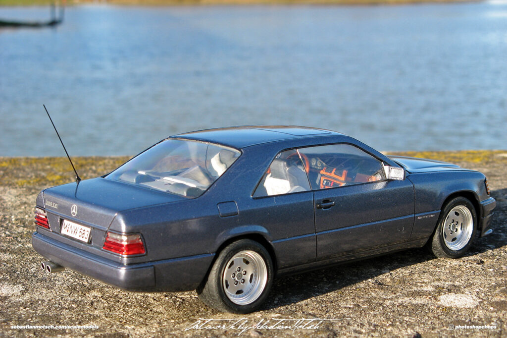 Mercedes-Benz C124 300CE AMG Scale Model by Sebastian Motsch