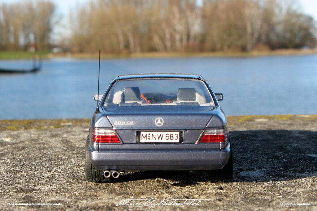 Mercedes-Benz C124 300CE AMG Scale Model by Sebastian Motsch