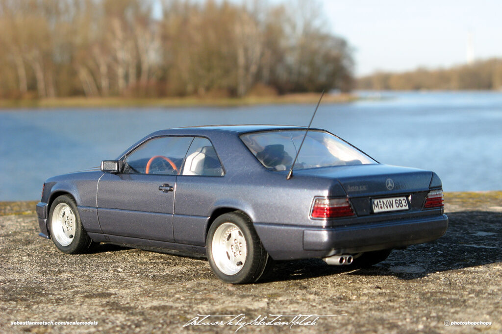 Mercedes-Benz C124 300CE AMG Scale Model by Sebastian Motsch