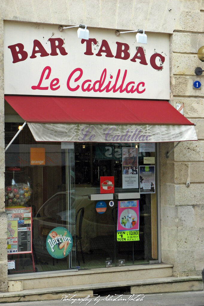 Bar Tabac Le Cadillac France Photography by Sebastian Motsch