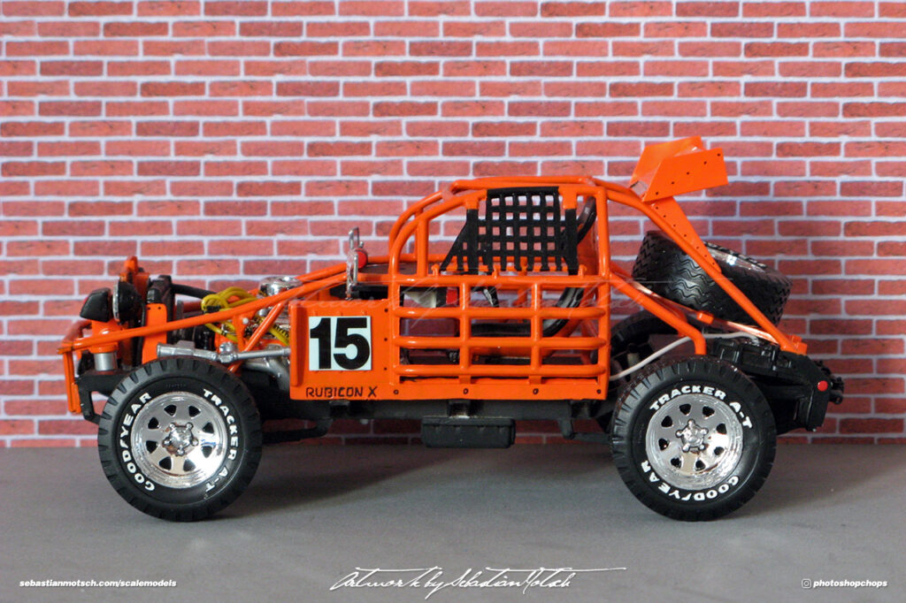 Jeep CJ-7 Rubicon X Scale Model by Sebastian Motsch