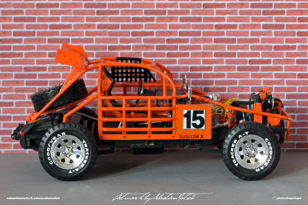 Jeep CJ-7 Rubicon X Scale Model by Sebastian Motsch