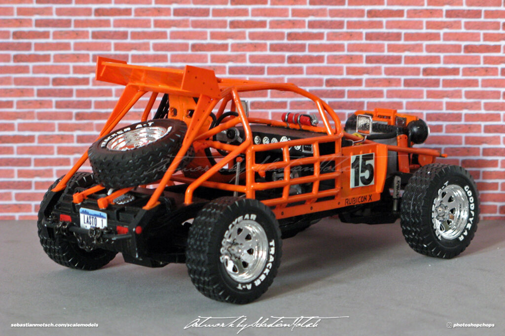 Jeep CJ-7 Rubicon X Scale Model by Sebastian Motsch
