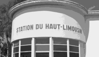 Station du Haut Limousin France | Drive-by Snapshots by Sebastian Motsch (2009)