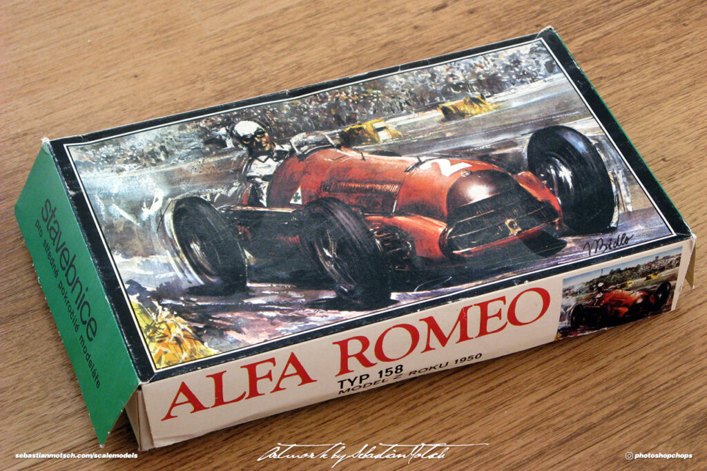 Alfa Romeo Tipo 158 F1 Hot Rod Scalemodels by Sebastian Motsch