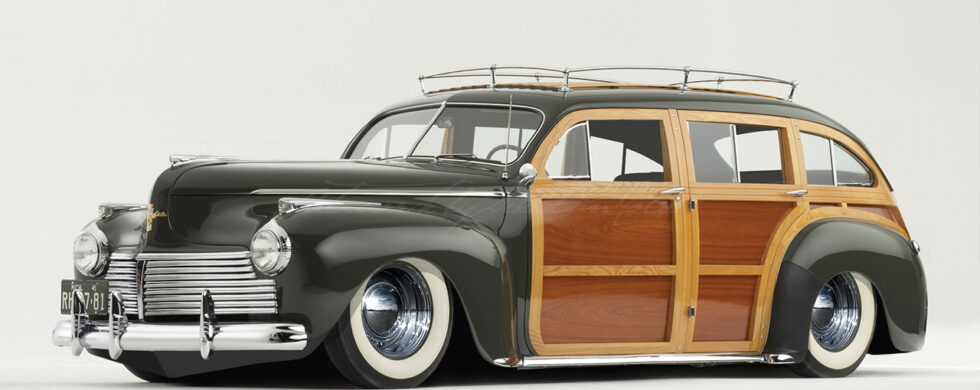 1941 Chrysler Town and Country Estate Wagon Topchop Photoshop by Sebastian Motsch