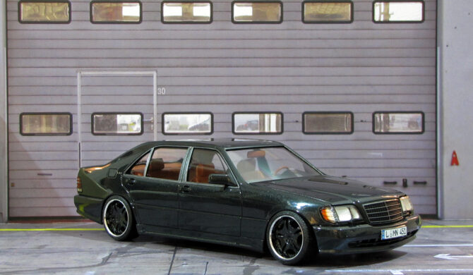 Mercedes-Benz C140 S600 AMG Scale Model by Sebastian Motsch