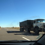 an old Mercedes-Benz truck - this is Africa