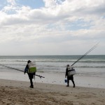 South Africa, Western Cape, Struis Bay, Fishermen