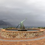 South Africa, Western Cape, Hermanus, Whale fluke