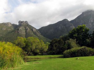 South Africa, Capetown, Kirstenbosch, Botanical Garden, Table Mountain