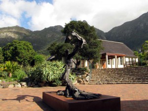 South Africa, Capetown, Kirstenbosch, Botanical Garden, Table Mountain, Sculpture