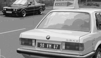 BMW E30 324d Strasbourg | Drive-by Snapshots by Sebastian Motsch (2014)