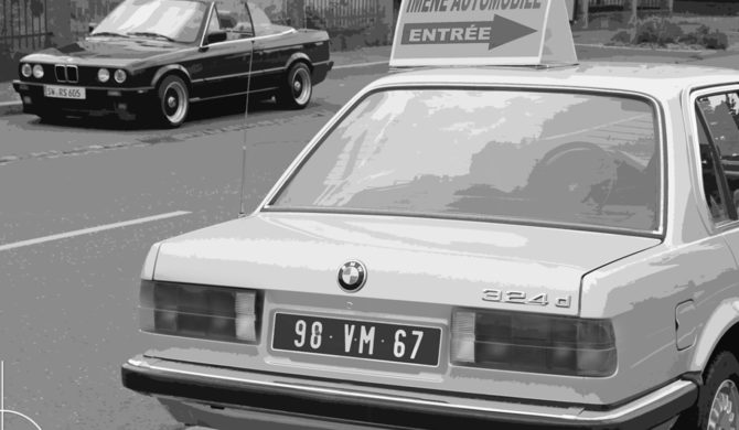 BMW E30 324d Strasbourg | Drive-by Snapshots by Sebastian Motsch (2014)