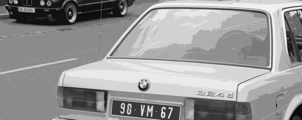 BMW E30 324d Strasbourg | Drive-by Snapshots by Sebastian Motsch (2014)