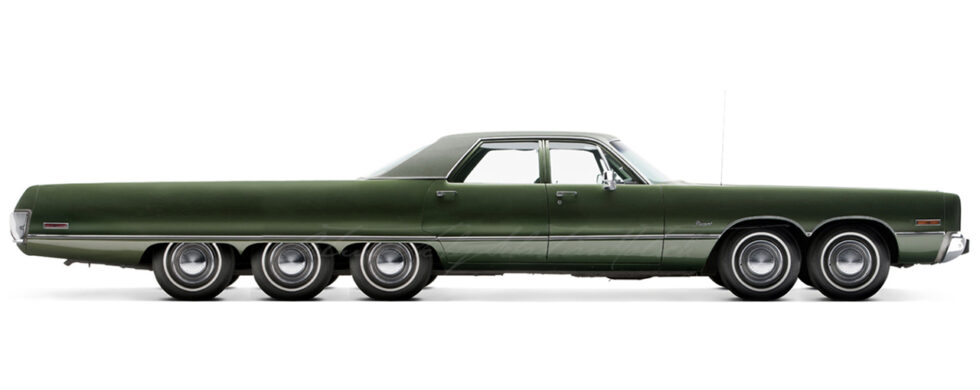 Chrysler Newport Sedan Custom 5-axle Photoshop by Sebastian Motsch