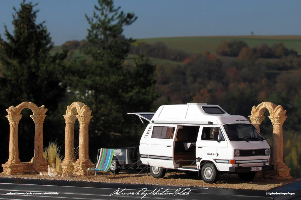 Volkswagen T3 Westfalia Hochdach Scale Model by Sebastian Motsch