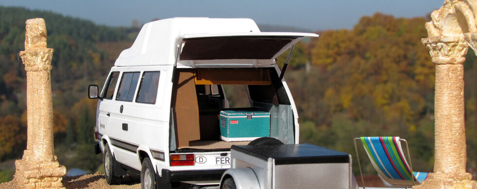 Volkswagen T3 Westfalia Hochdach Scale Model by Sebastian Motsch