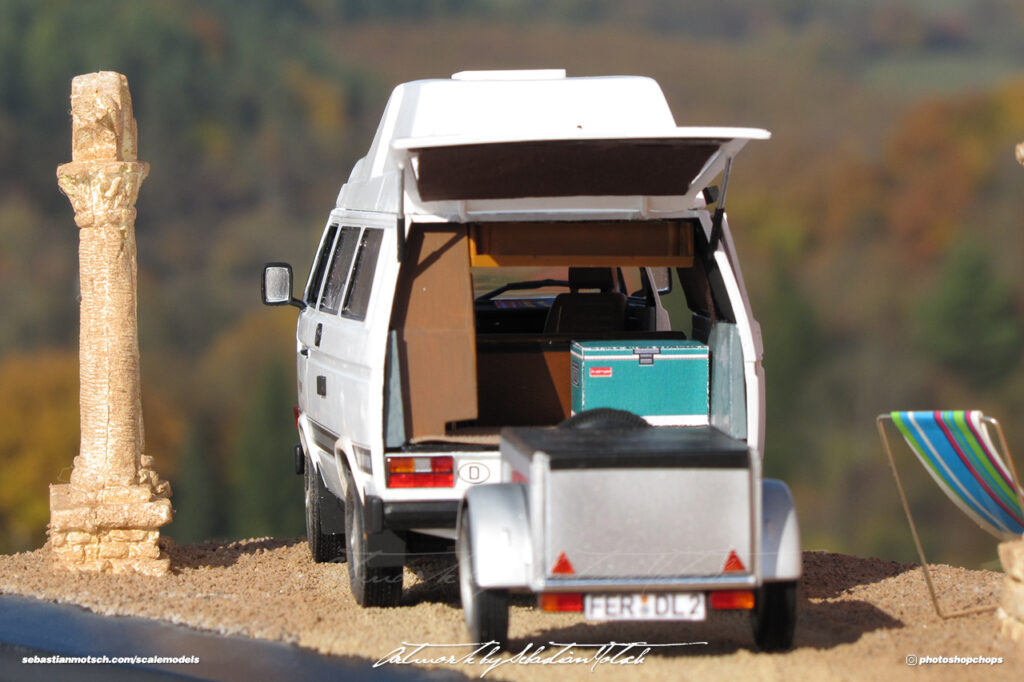 Volkswagen T3 Westfalia Hochdach Scale Model by Sebastian Motsch