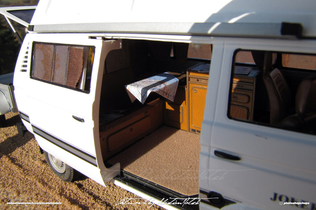 Volkswagen T3 Westfalia Hochdach Scale Model by Sebastian Motsch