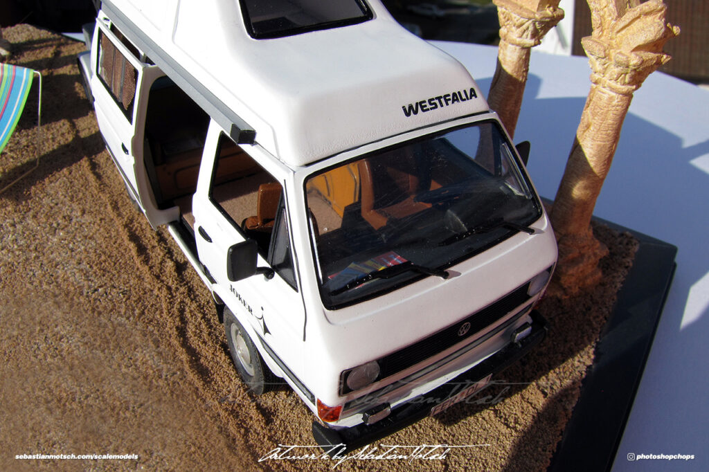 Volkswagen T3 Westfalia Hochdach Scale Model by Sebastian Motsch