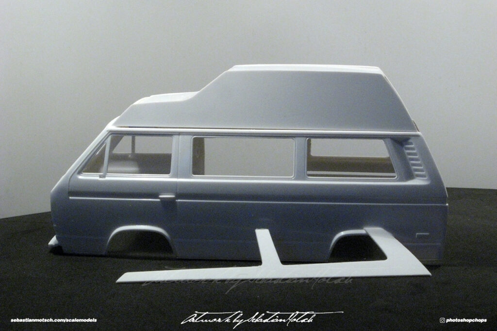 Volkswagen T3 Westfalia Hochdach Scale Model by Sebastian Motsch