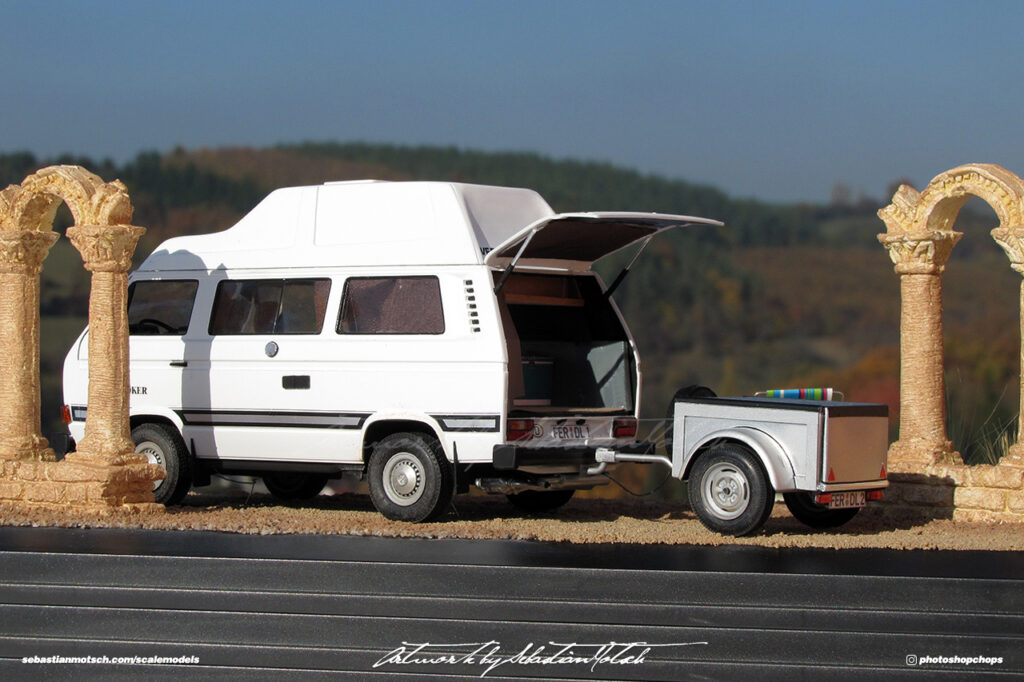 Volkswagen T3 Westfalia Hochdach Scale Model by Sebastian Motsch