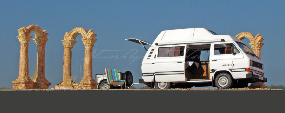 Volkswagen T3 Westfalia Revell built by Sebastian Motsch