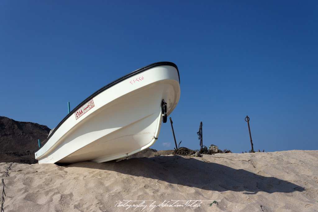 Ras al Jinz Beach Fishing Boat | Travel Photography by Sebastian Motsch (2014)
