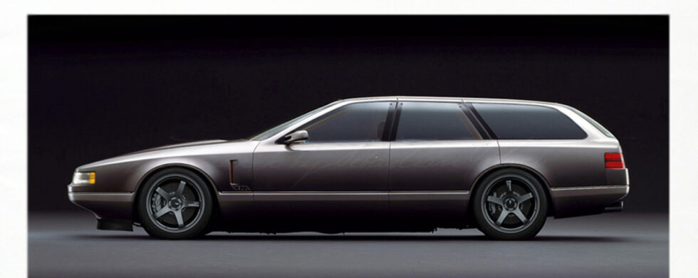 Nissan CUE-X Wagon Photoshop by Sebastian Motsch