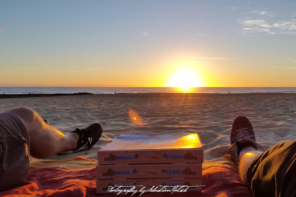 France Vieux-Boucau Sunset Photo by Sebastian Motsch