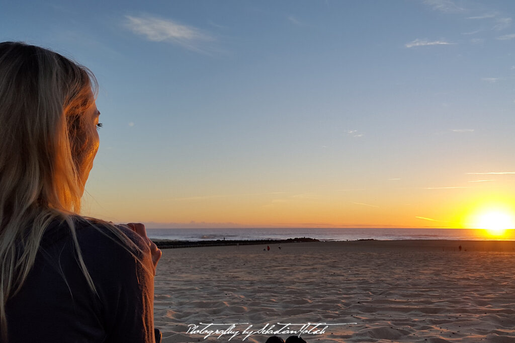 France Vieux-Boucau Sunset Photo by Sebastian Motsch