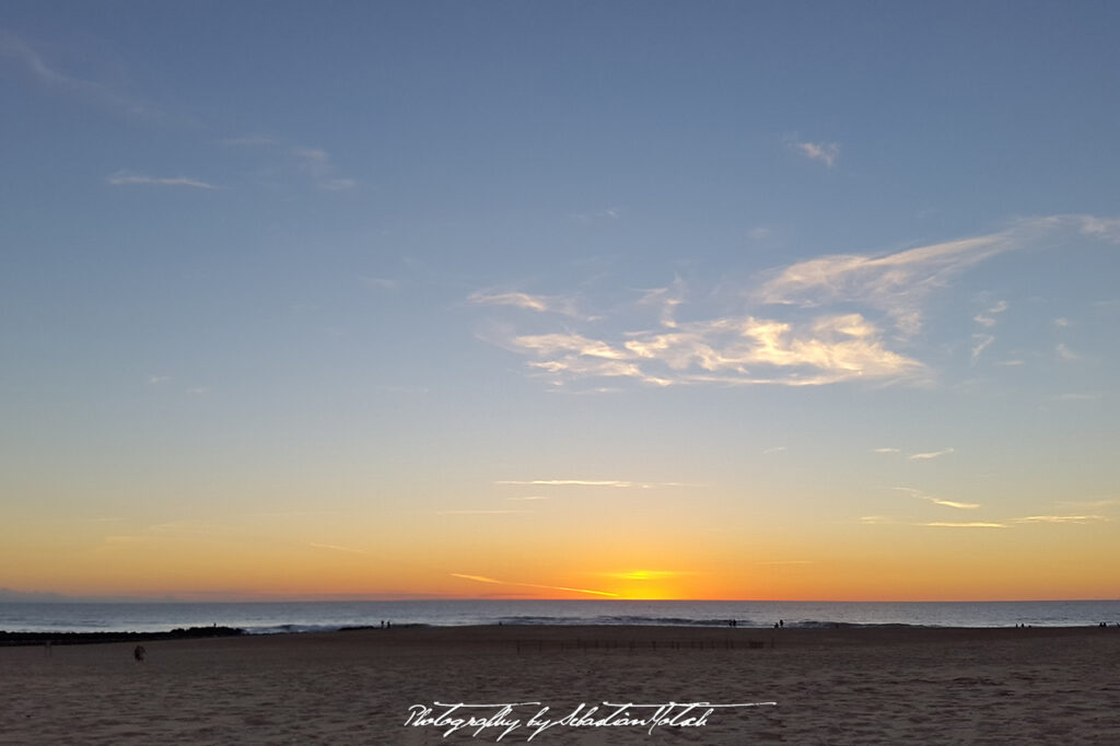 France Vieux-Boucau Sunset Photo by Sebastian Motsch