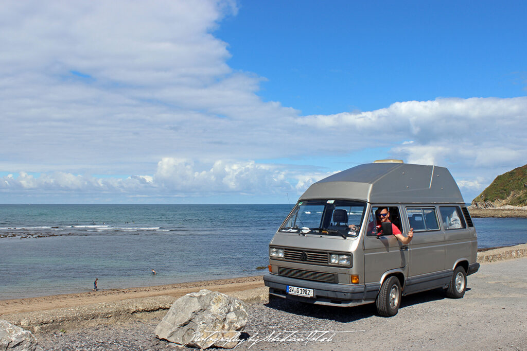 Volkswagen T3 Camper St-Jean-de-Luz France Drive-by Snapshots by Sebastian Motsch