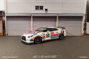 Aoshima Nissan GT-R35 Reebok Built by Sebastian Motsch