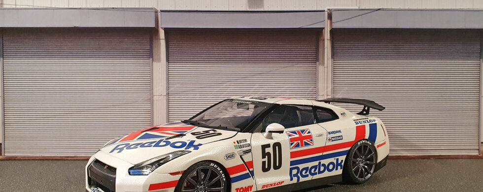 Aoshima Nissan GT-R35 Reebok Built by Sebastian Motsch