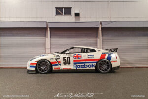 Aoshima Nissan GT-R35 Reebok Built by Sebastian Motsch