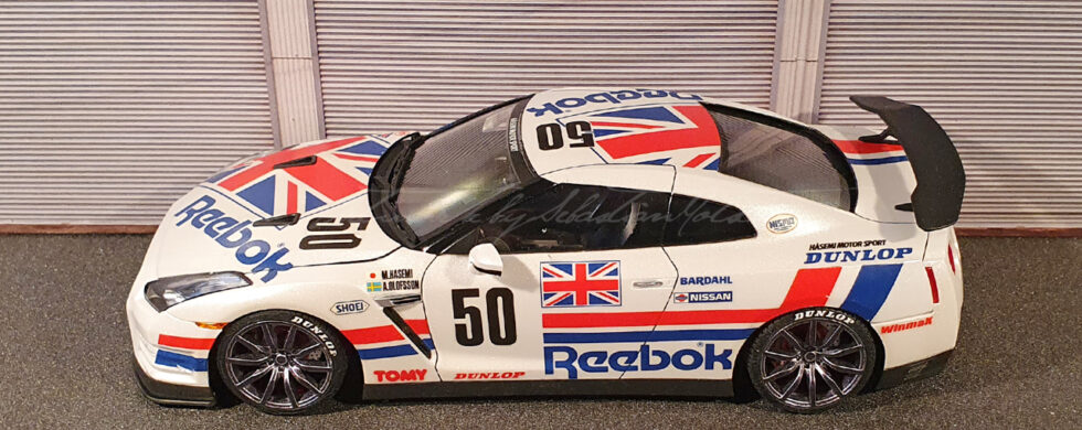 Aoshima Nissan GT-R35 Reebok Built by Sebastian Motsch