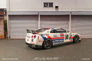 Aoshima Nissan GT-R35 Reebok Built by Sebastian Motsch