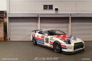 Aoshima Nissan GT-R35 Reebok Built by Sebastian Motsch