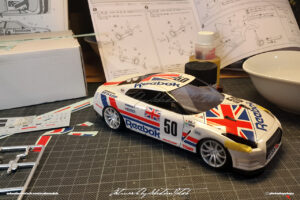 Aoshima Nissan GT-R35 Reebok Built by Sebastian Motsch