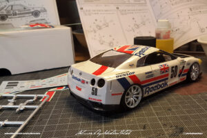 Aoshima Nissan GT-R35 Reebok Built by Sebastian Motsch