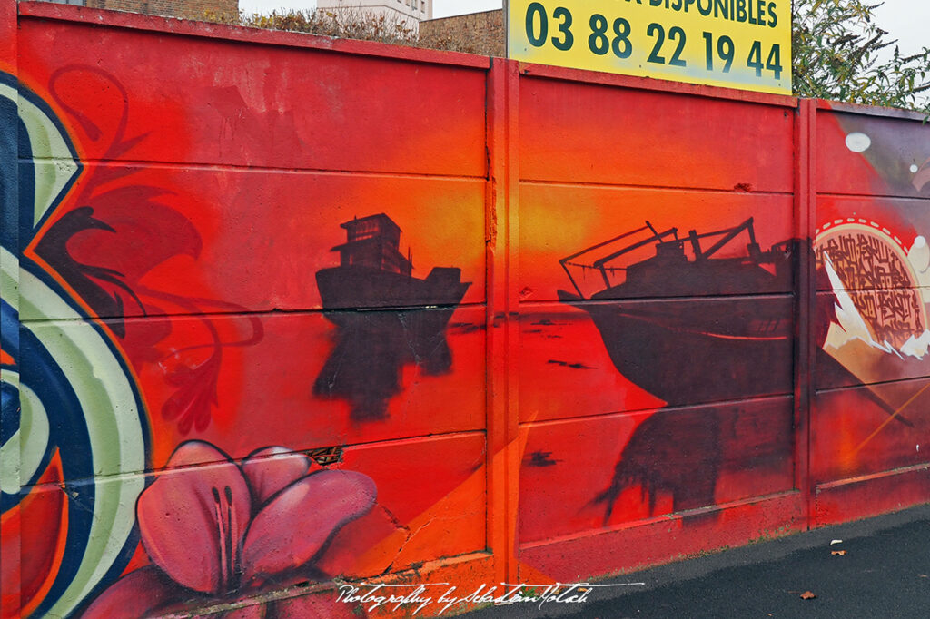 Street Art Graffitti in France Strasbourg Photo by Sebastian Motsch