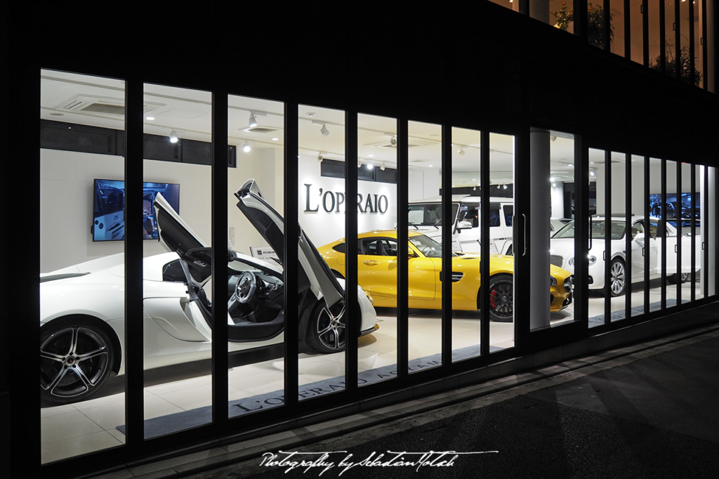 2017 Japan Tokyo Saeki Motors at Night | travel photography by Sebastian Motsch (2017)