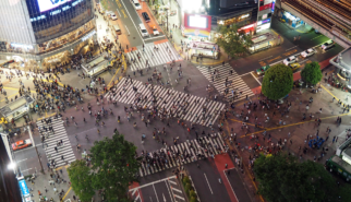 2017 Japan Tokyo Shibuya Crossing at Night | travel photography by Sebastian Motsch (2017)