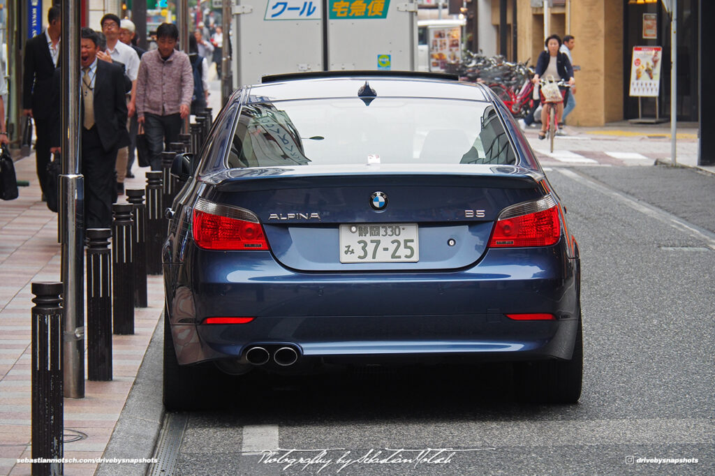 BMW E60 Alpina B5 in Shizuoka Drive-by Snapshots by Sebastian Motsch