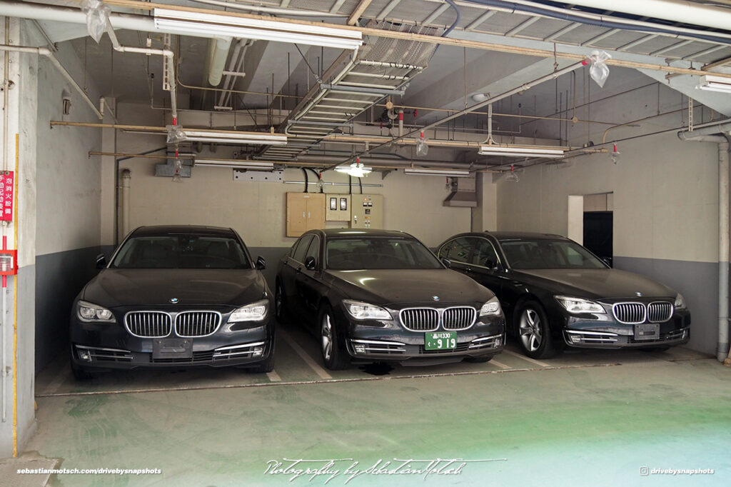 BMW F10 5-Series parked in Tokyo Japan Drive-by Snapshots by Sebastian Motsch